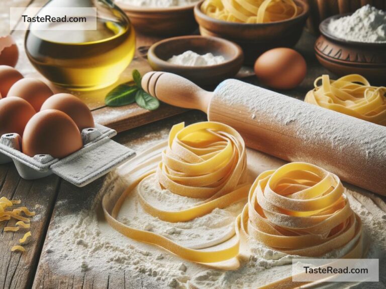 Mastering Homemade Pasta: A Step-by-Step Recipe for Fettuccine