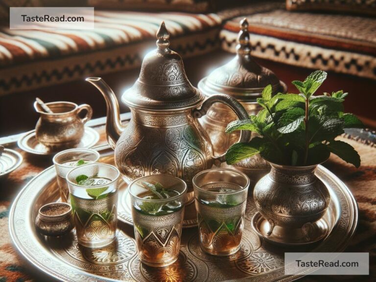 Moroccan mint tea rituals and hospitality customs