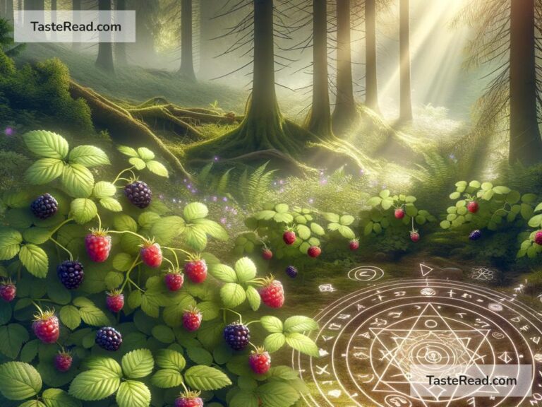 Mythical connection between blackberries and protection