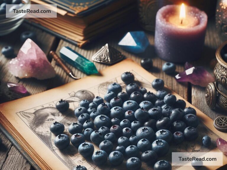 Mythical connection between blueberries and intuition