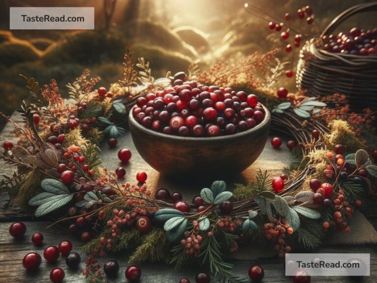 Mythical connection between cranberries and bravery