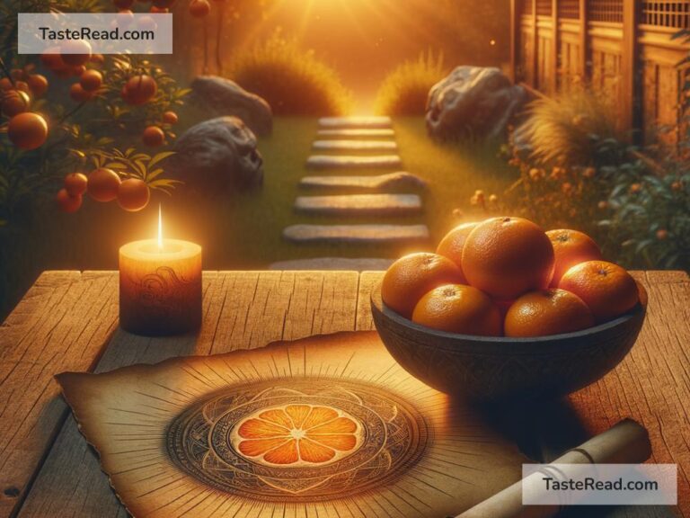 Mythical connection between oranges and enlightenment