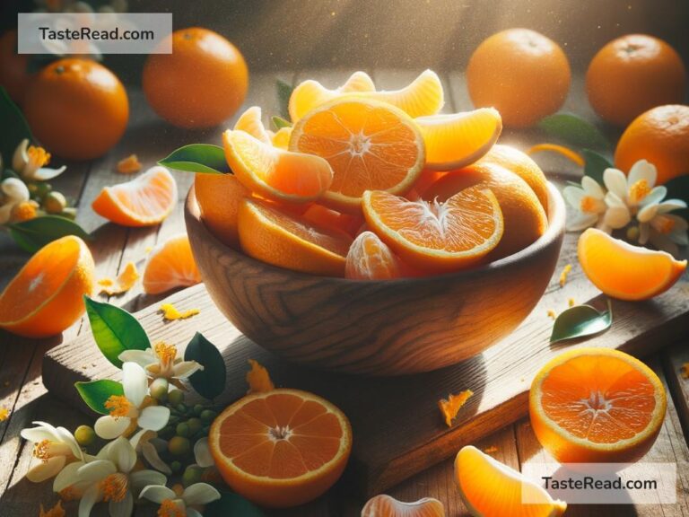 Mythical connection between oranges and vitality