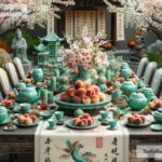 Mythical connection between peaches and immortality