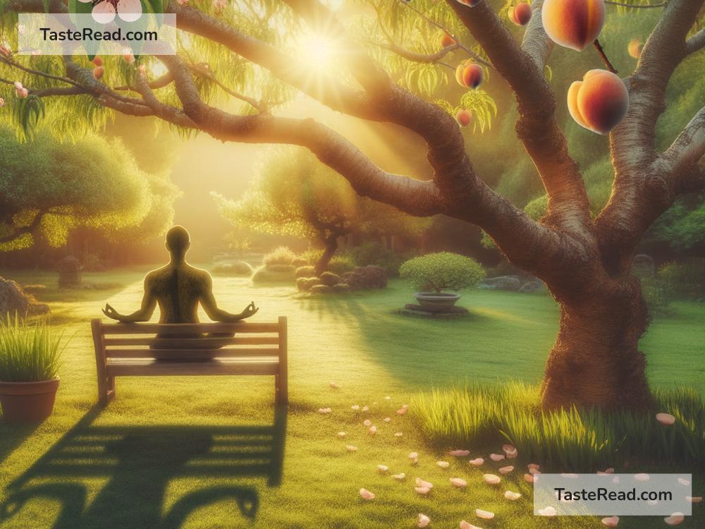 Mythical connection between peaches and serenity