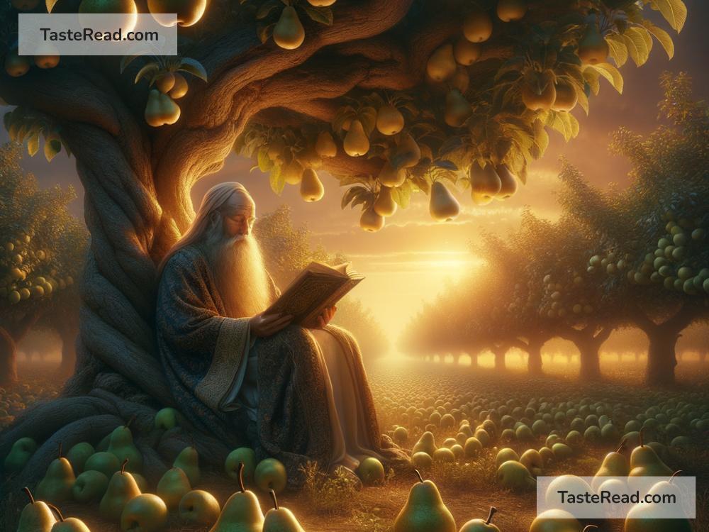 Mythical connection between pears and wisdom