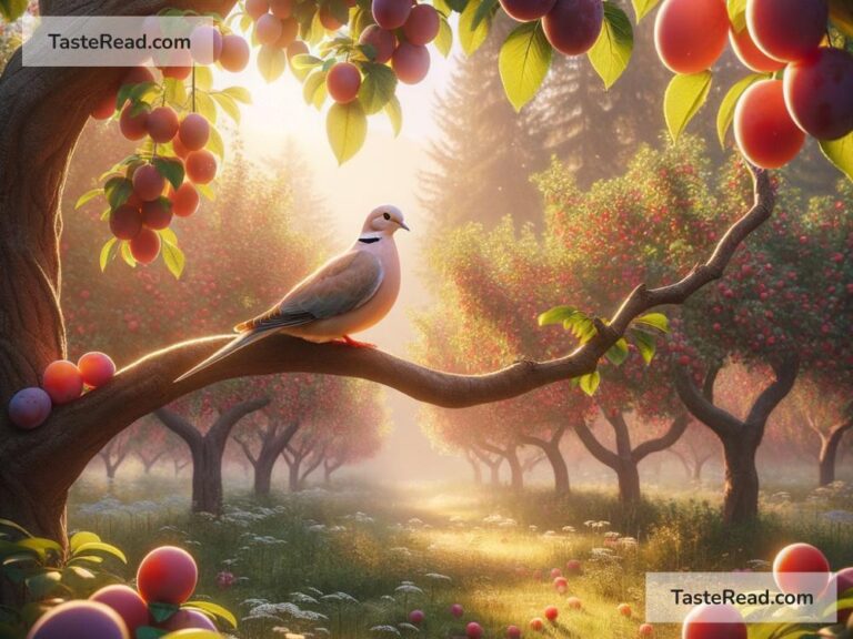 Mythical connection between plums and peace