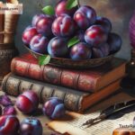 Mythical connection between plums and wisdom