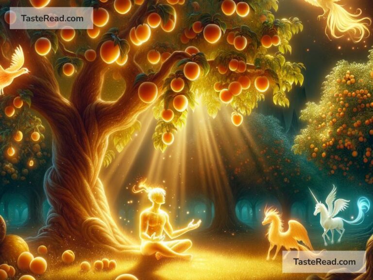 Mythical story of the golden apricot