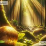 Mythical story of the golden coconut shell