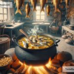 Mythical story of the golden fish stew