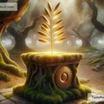 Mythical story of the golden olive branch