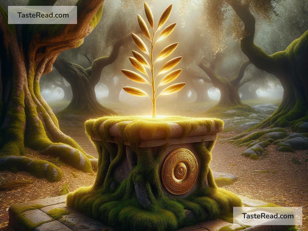 Mythical story of the golden olive branch
