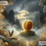 Mythical story of the golden peach