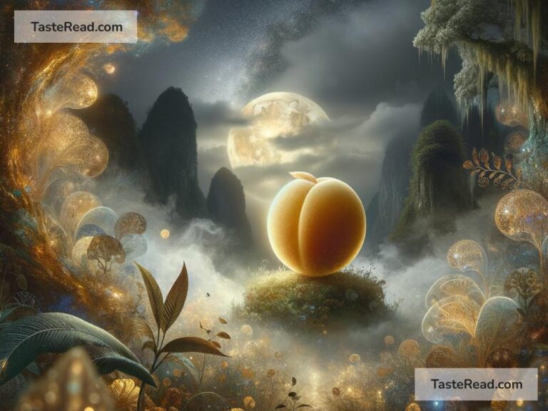 Mythical story of the golden peach