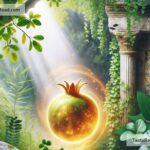 Mythical story of the golden pomegranate