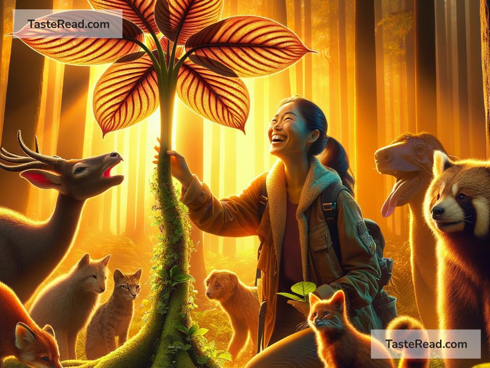 Mythical story of the herb that grows with laughter