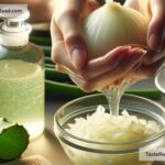 Onion juice in promoting hair growth and scalp health