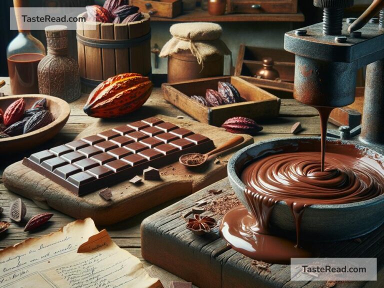 Origins of the first chocolate bar in folklore