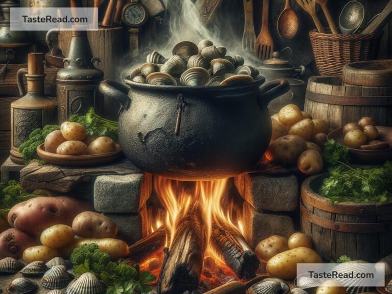 Origins of the first clam chowder in ancient tales