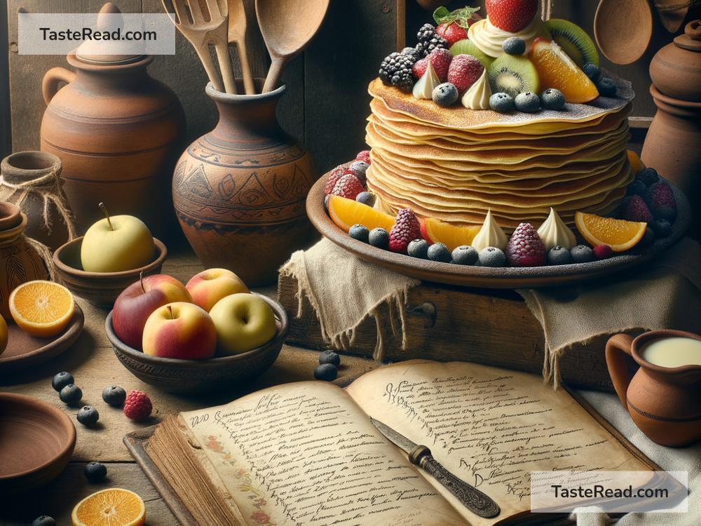 Origins of the first crepe cake in folklore