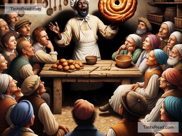 Origins of the first donut hole in ancient tales