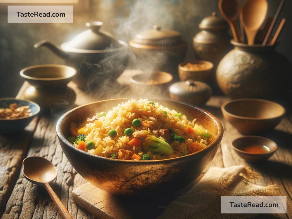 Origins of the first fried rice in folklore