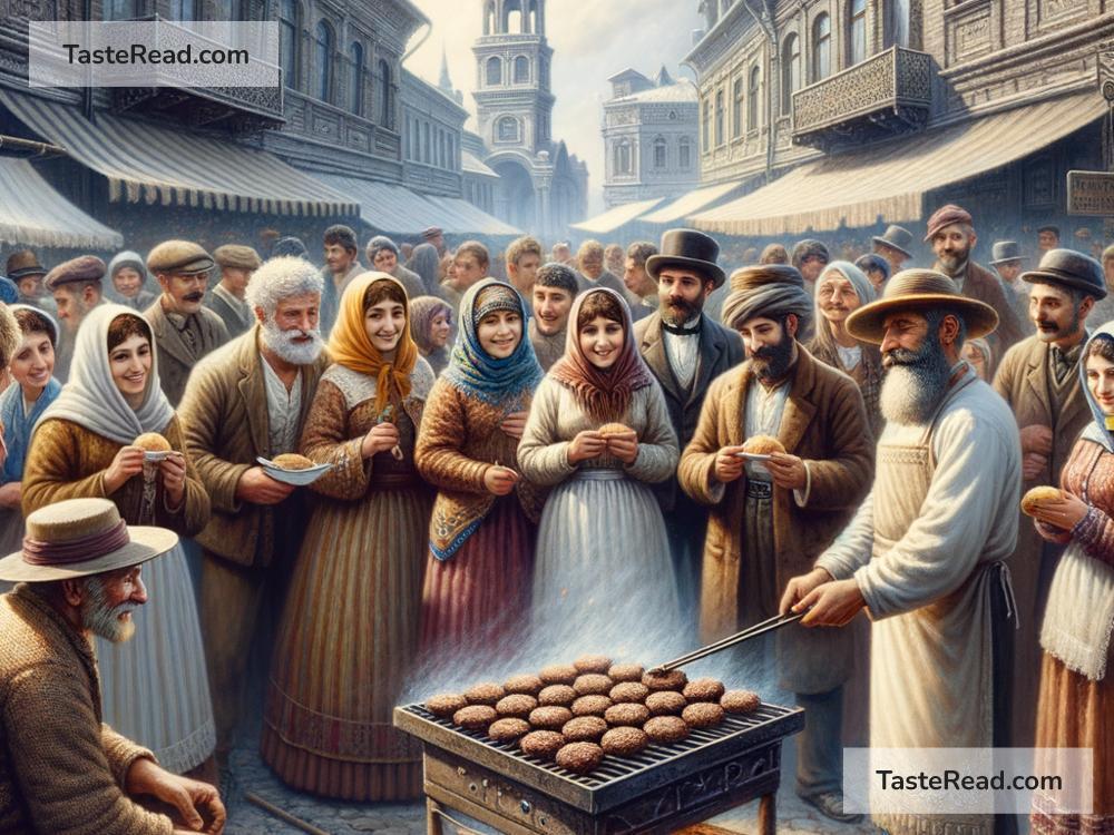Origins of the first hamburger in folklore