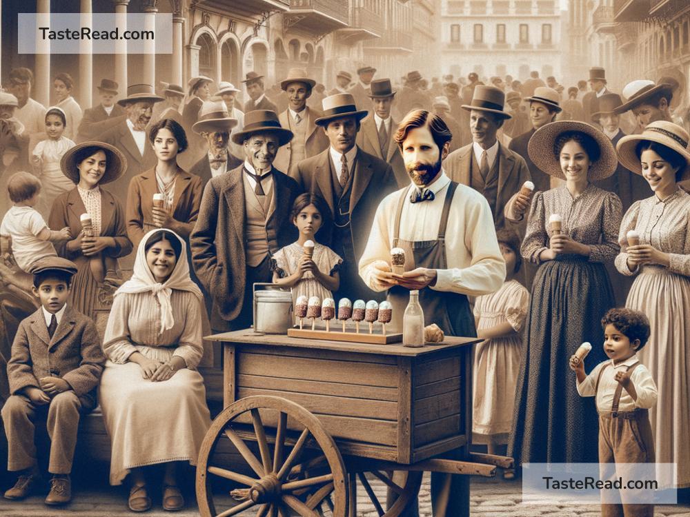 Origins of the first ice cream sandwich in folklore