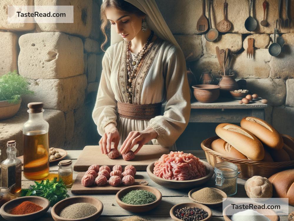 Origins of the first meatball in ancient tales