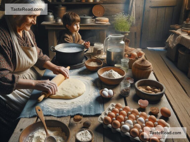 Origins of the first noodle in folklore