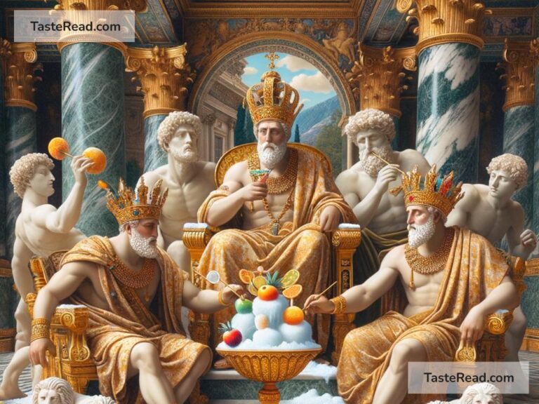 Origins of the first sorbet in folklore
