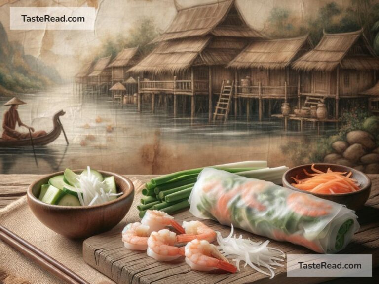 Origins of the first spring roll in folklore