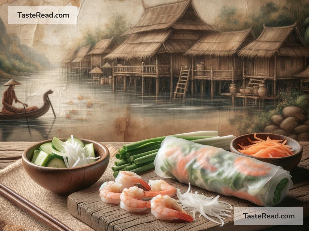 Origins of the first spring roll in folklore
