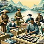 Origins of the first sushi roll in ancient tales