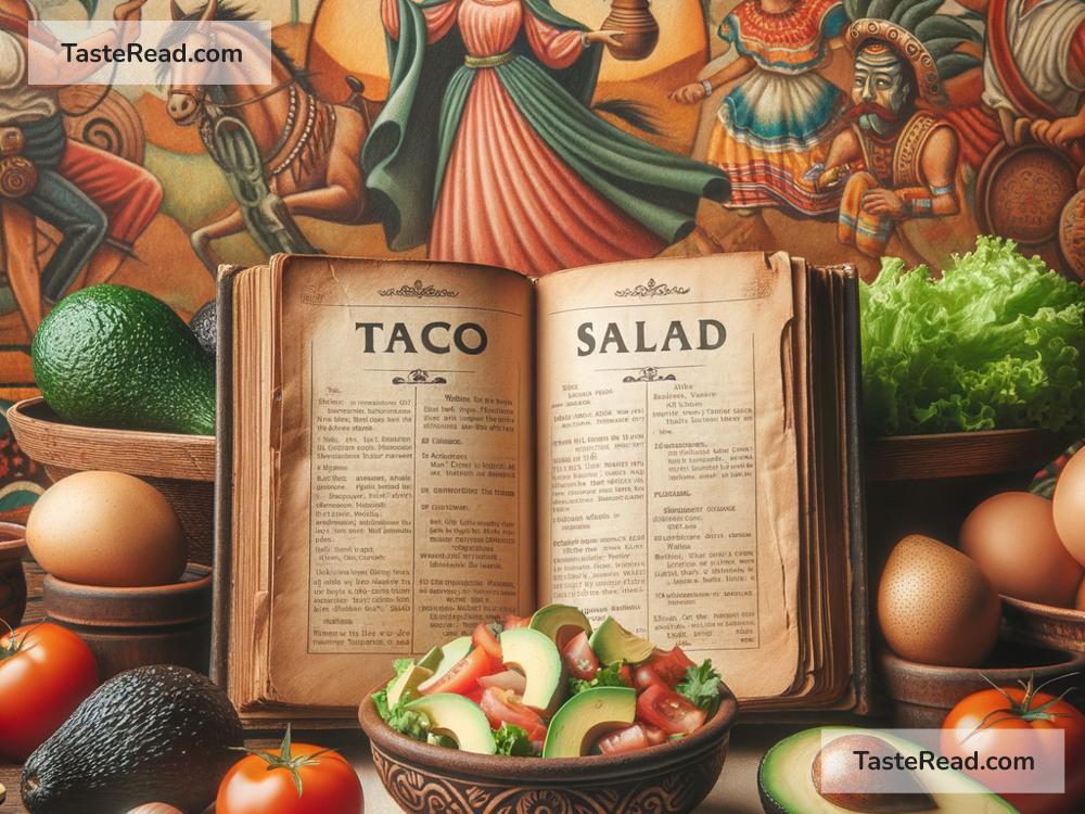 Origins of the first taco salad in folklore