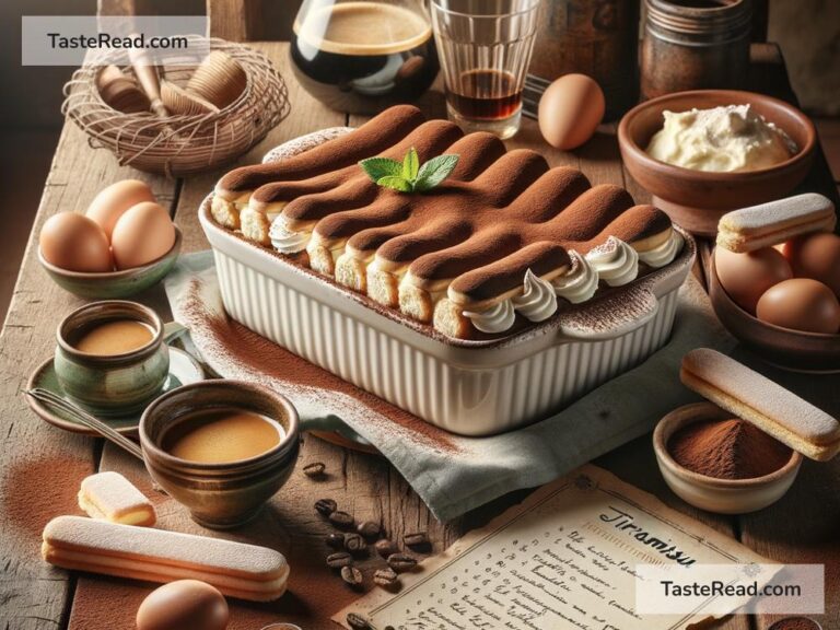 Origins of the first tiramisu in folklore