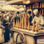 Origins of the first waffle cone in folklore