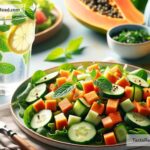 Papayas for better digestion during work lunches