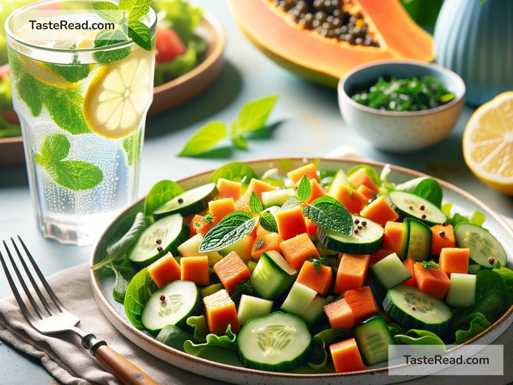 Papayas for better digestion during work lunches