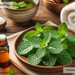 Peppermint leaves for treating muscle spasms and nerve pain