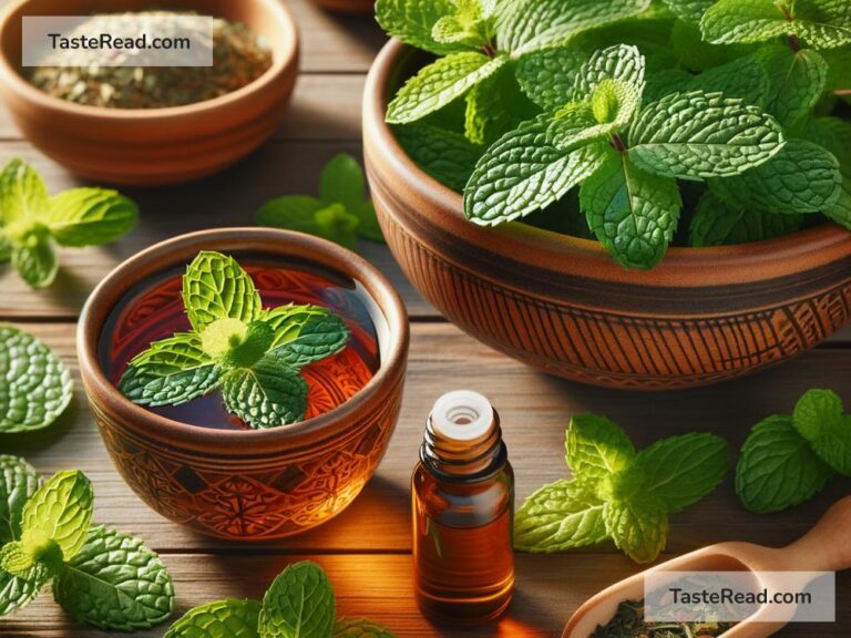 Peppermint leaves in treating digestive disorders