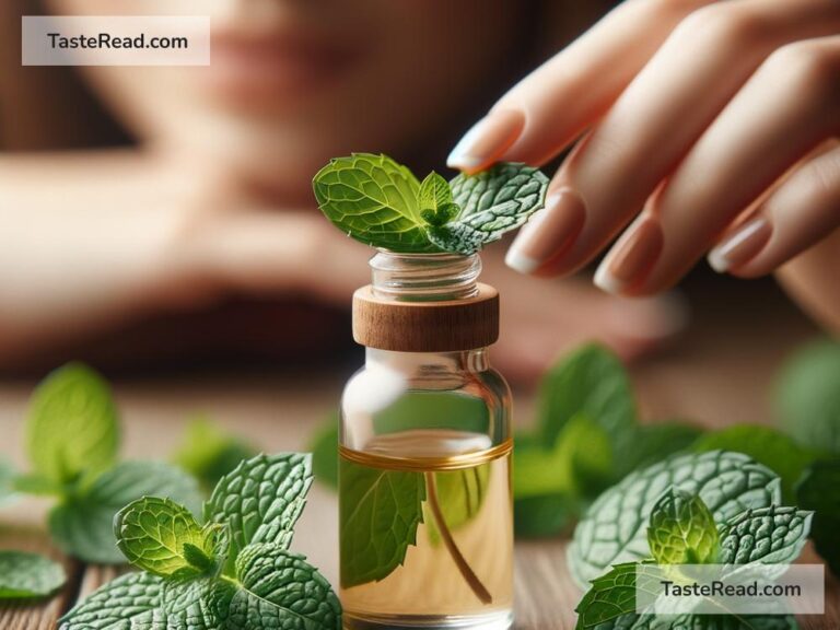 Peppermint oil for relieving headaches and migraines