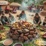 Peruvian pachamanca earth oven cooking methods
