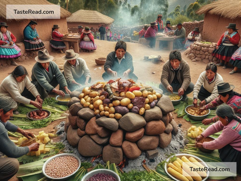 Peruvian pachamanca earth oven cooking methods