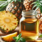Pineapple crown extracts for stimulating hair follicle regeneration