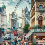 Pizza shops in London near tourist attractions