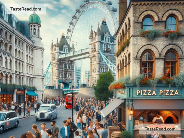 Pizza shops in London near tourist attractions