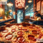 Pizza shops in London open late-night
