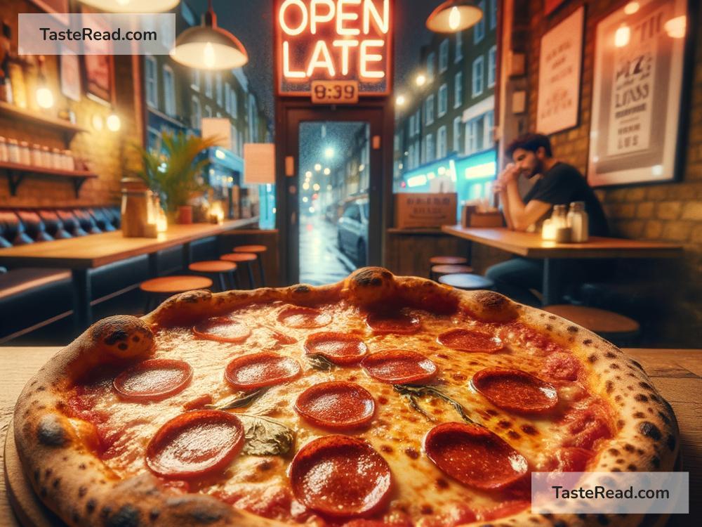 Pizza shops in London open late-night